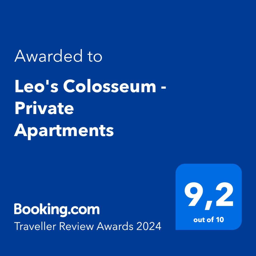 Leo'S Colosseum - Private Apartments Rom Exterior foto